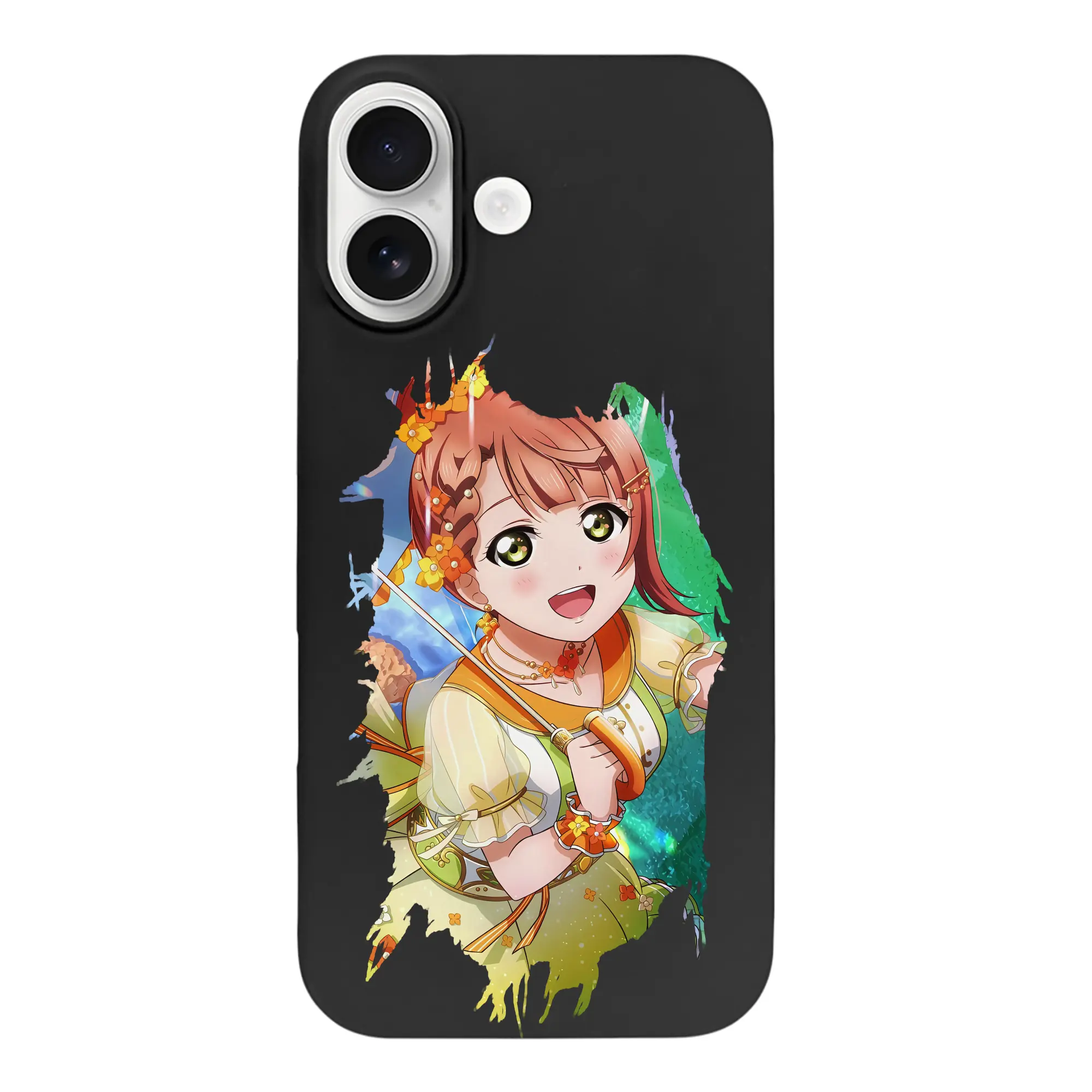 Love Live! グッズ,上原歩夢 - iPhone 17 シリーズ シリコンケース 薄型 耐衝撃 指紋防止 ソフトタッチカバー 精密フィット 傷防止 保護ケース iPhone 17/17 Air/17 Pro/17 Pro Max 対応